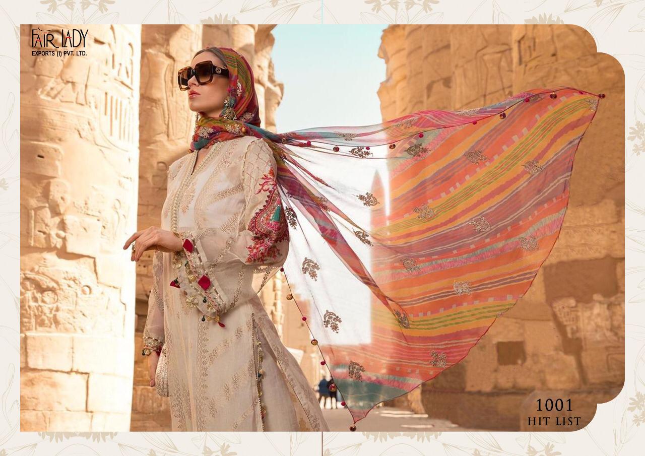 Fairlady Presents Maria B Lawn Vol 2 Jamsatin With Digital Print Salwar Suit Wholesale Dealer