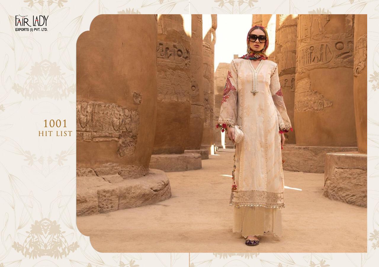 Fairlady Presents Maria B Lawn Vol 2 Jamsatin With Digital Print Salwar Suit Wholesale Dealer