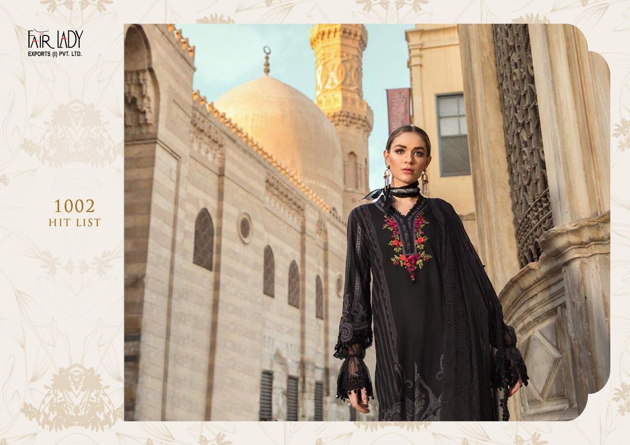 Fairlady Presents Maria B Lawn Vol 2 Jamsatin With Digital Print Salwar Suit Wholesale Dealer