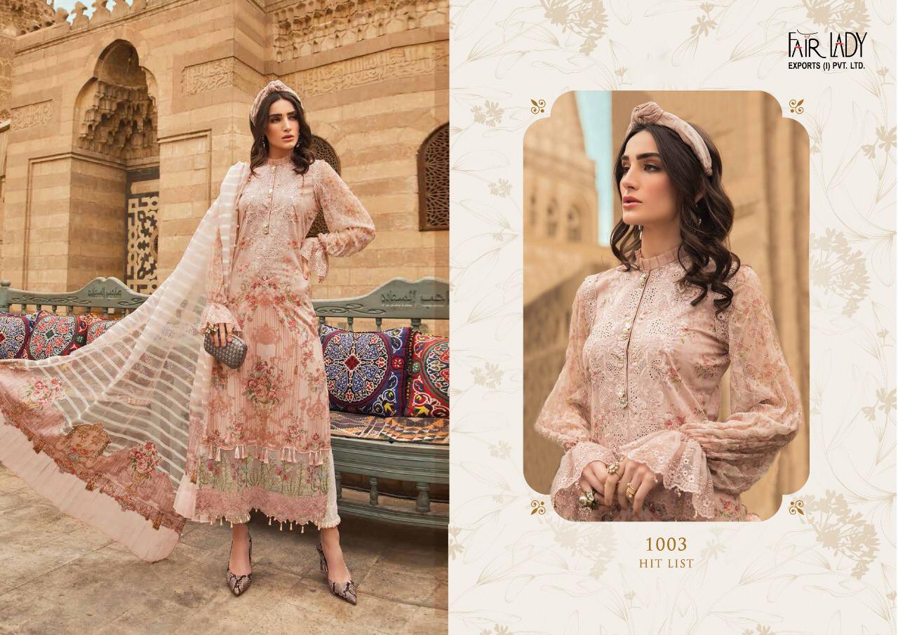 Fairlady Presents Maria B Lawn Vol 2 Jamsatin With Digital Print Salwar Suit Wholesale Dealer