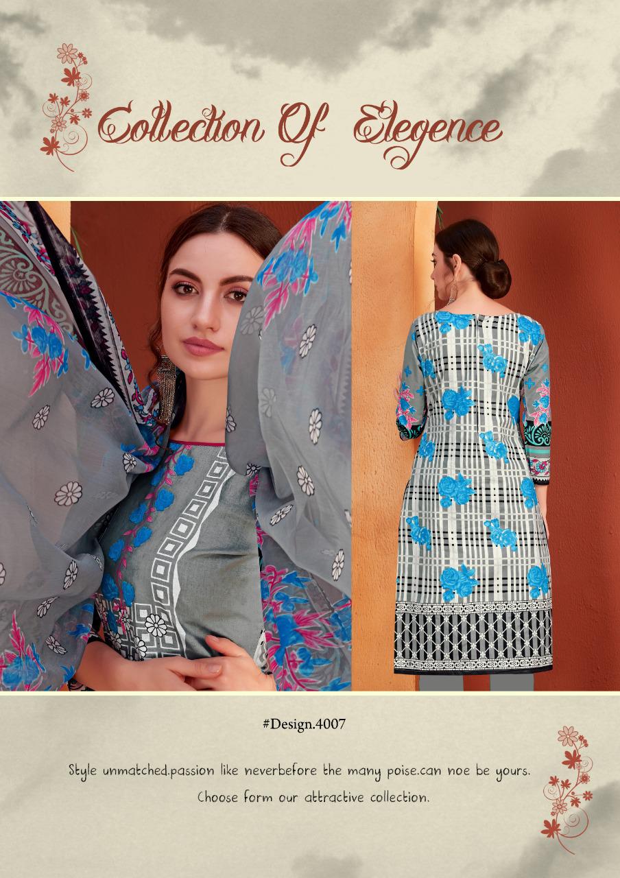 Mishri Meenaz Vol 4 Cotton Fabric Unstitched Dress Materilas Wholesale Dealer