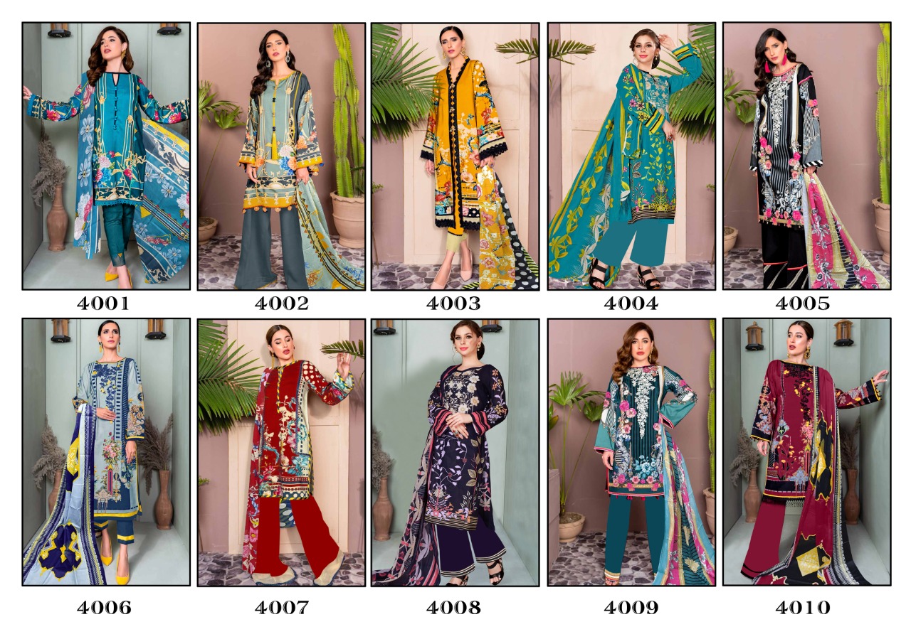 Nafisa Cotton Sahil Vol 4 Cotton Fabric Salwar Suit Wholesale Dealer
