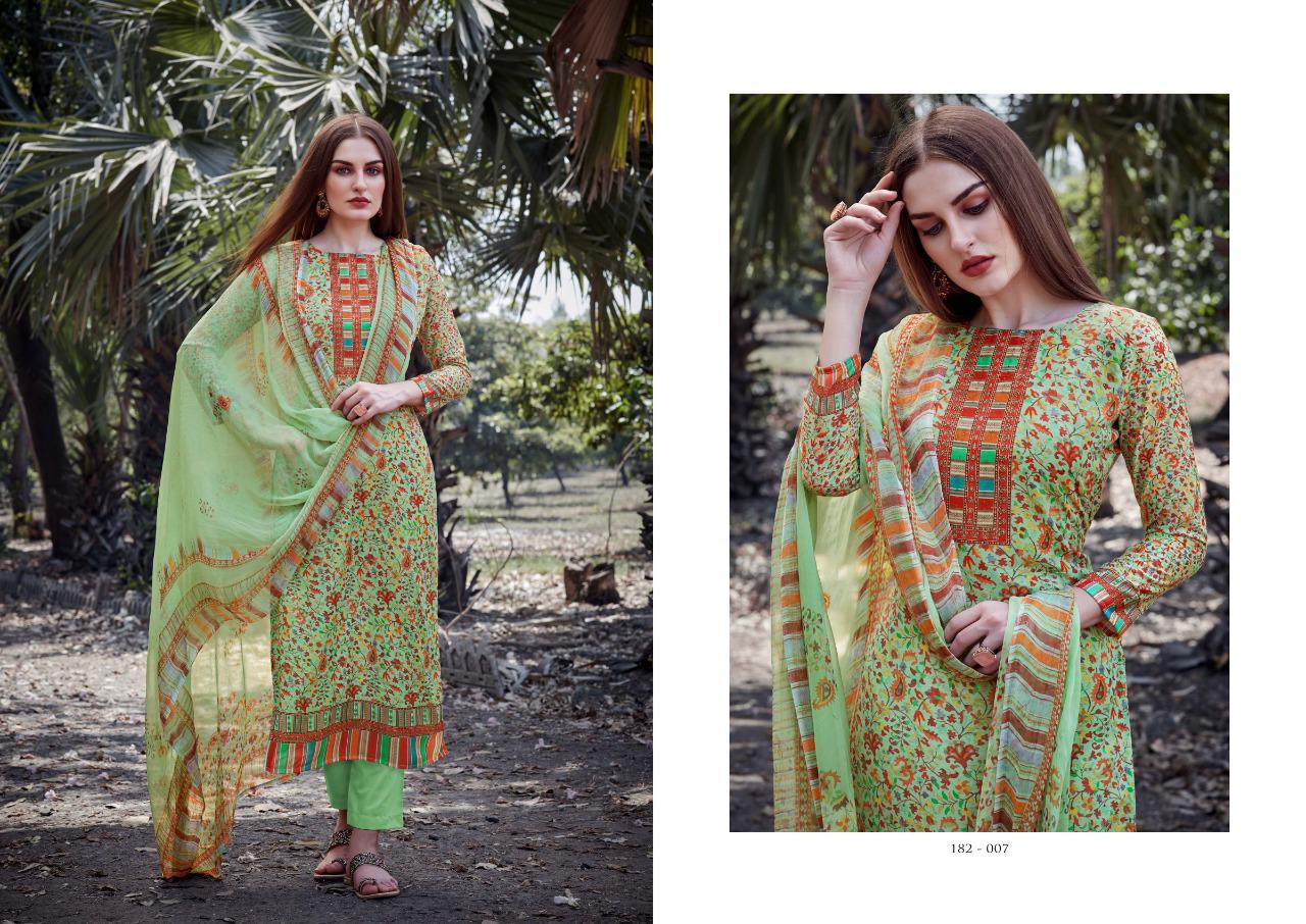 Sargam Prints Presents Aafia Muslin Cotton Fabric With Digital Prints Salwar Suit Wholesale Dealer At Surat