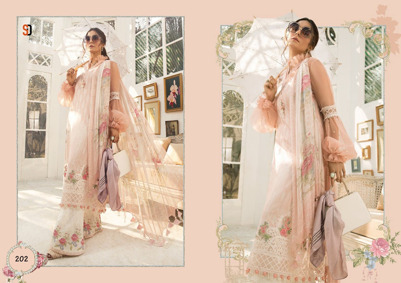 Shraddha Designer Presents M Prints Vol 2 Cotton Fabric With Heavy Embroidery Work Salwar Suit Wholesale Dealer