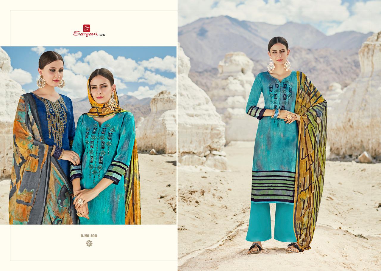 Sargam Prints Presents Zohraa Vol 2 Pure Zam Print Designer Work Salwar Suit Wholesale Dealer