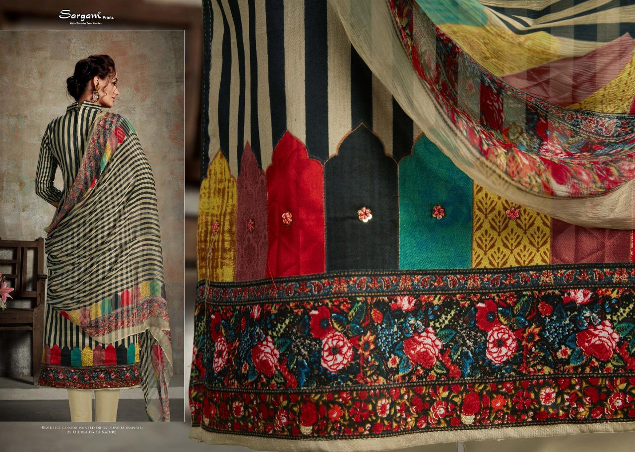 Sargam Prints Presents Jully Zam Fabric With Digital Print Salwar Suit Wholesale Dealer