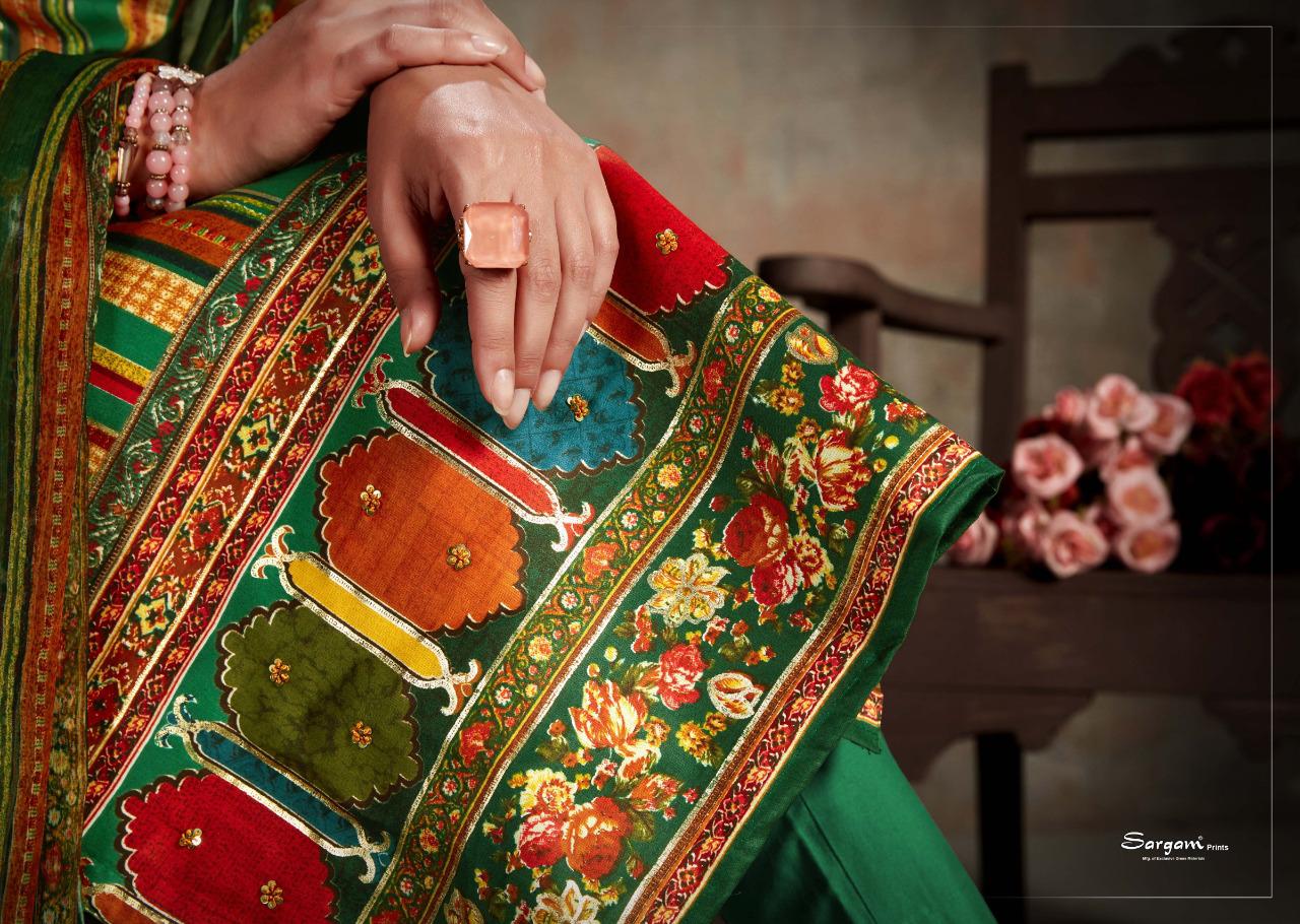 Sargam Prints Presents Jully Zam Fabric With Digital Print Salwar Suit Wholesale Dealer