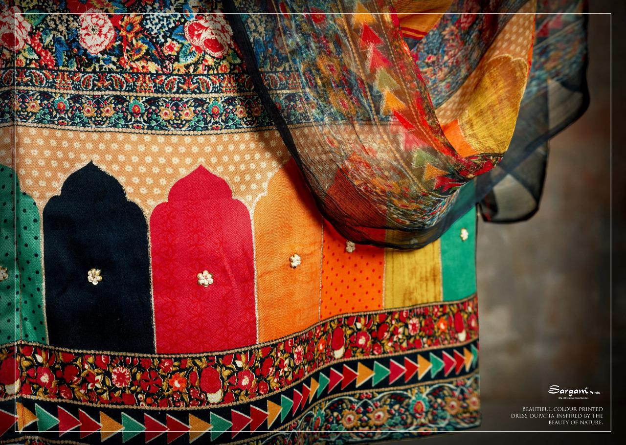 Sargam Prints Presents Jully Zam Fabric With Digital Print Salwar Suit Wholesale Dealer