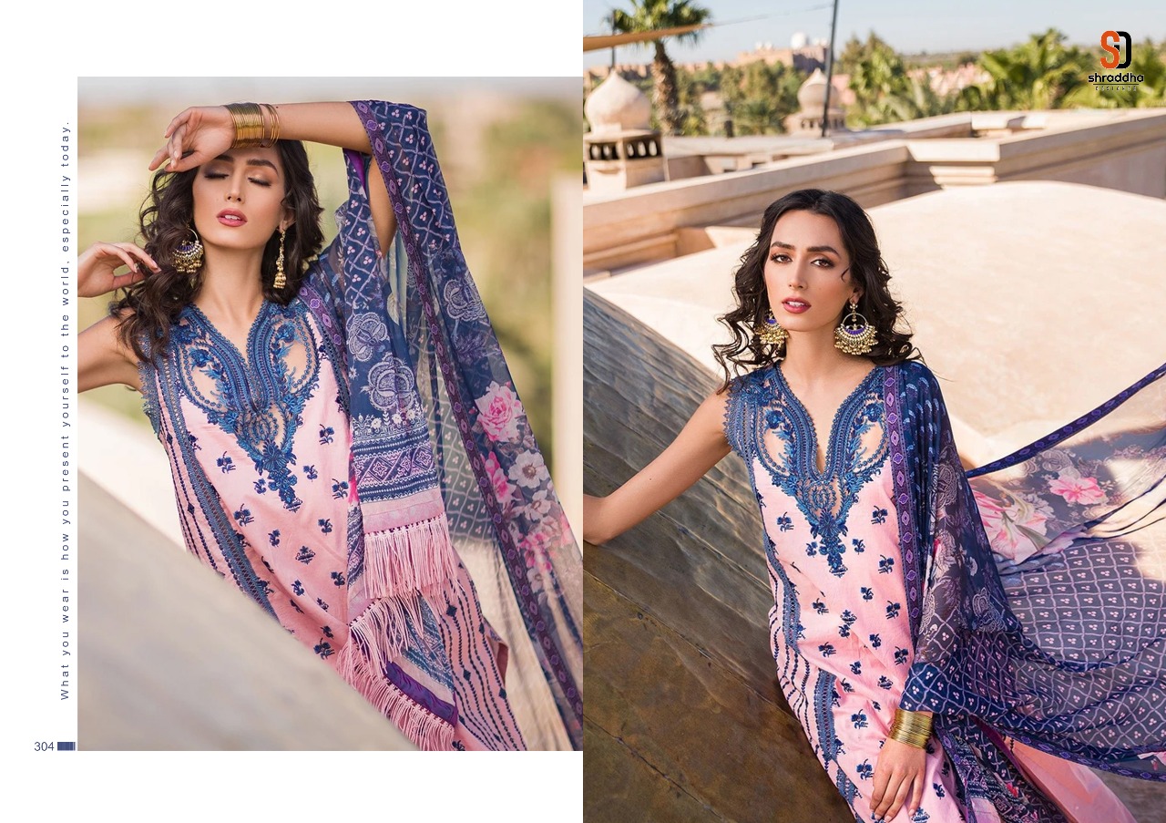 Shraddha  Designer  Sobia Nazir  Vital Vol 3 Stylish Fancy Colorful Cotton Print Heavy Salwar Suit Pakstani Collection