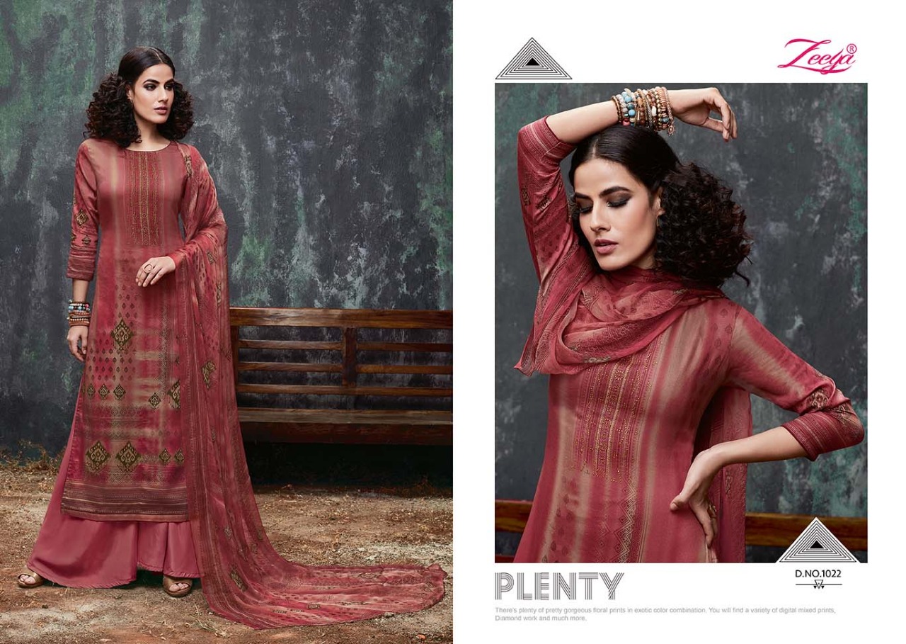 Fiona By Zeeya Presents Kudi Jam Digital Print Salwar Suit Wholesale Rate