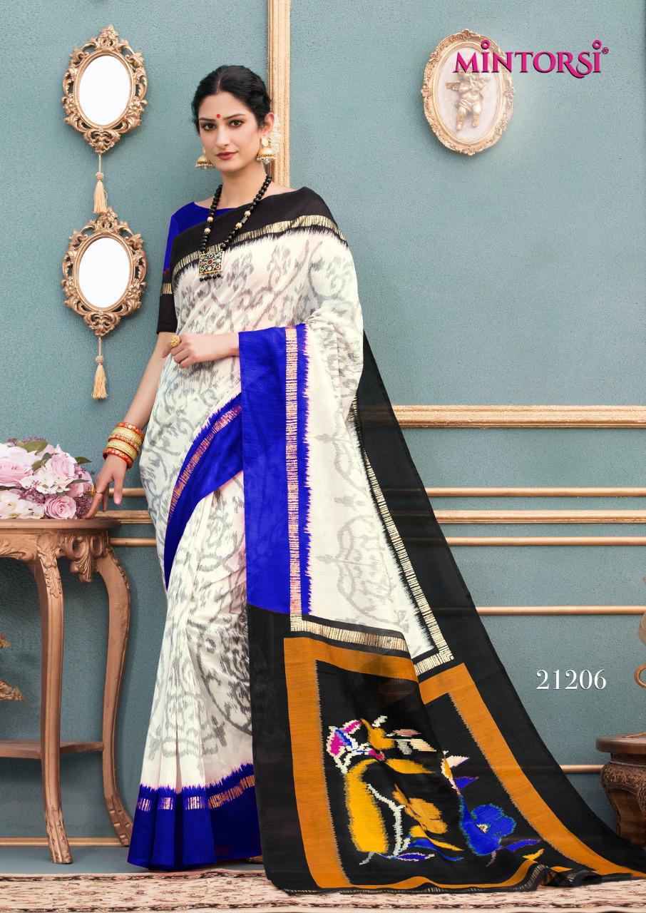 Mintorsi Presents Devsena Silk Fabric Fancy Wear Saree Wholesale Dealer