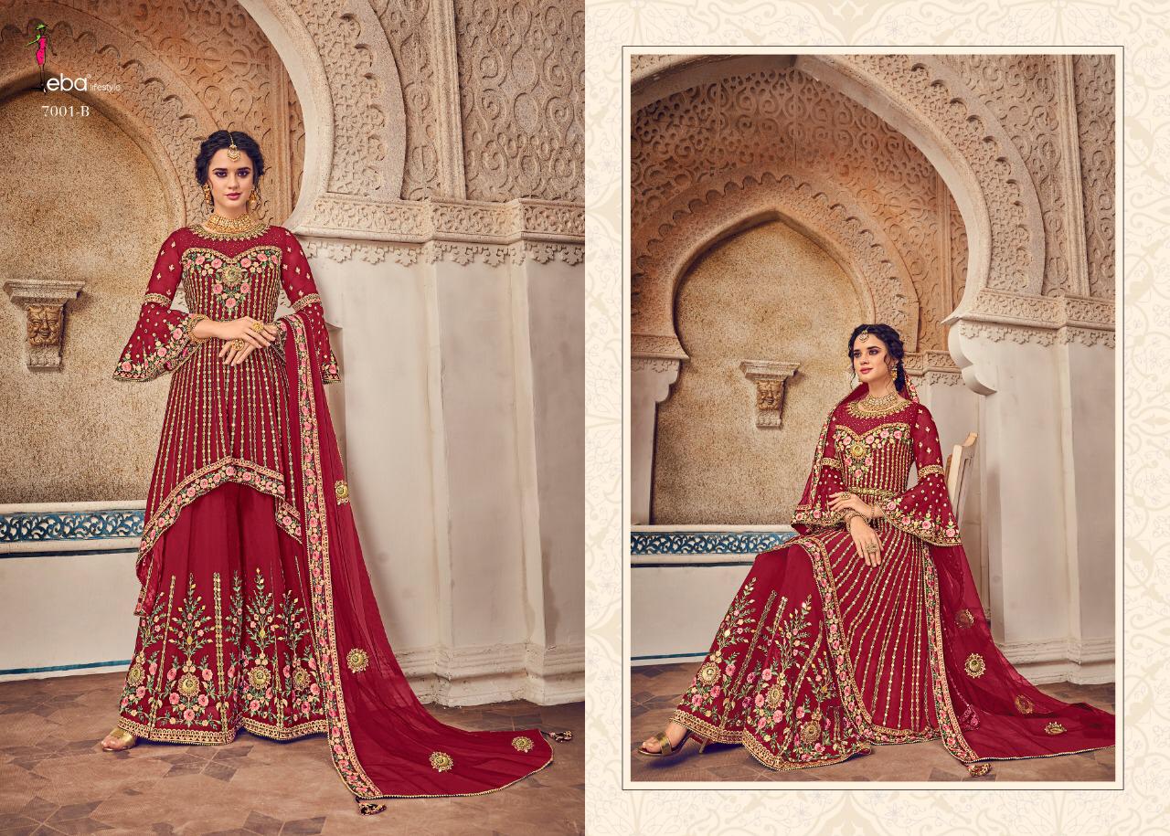 Eba Lifestyle Launches New Series Black Berry Vol 1 Georgette Fabric With Embroidery Work Salwar Suit Wholesale Dealer