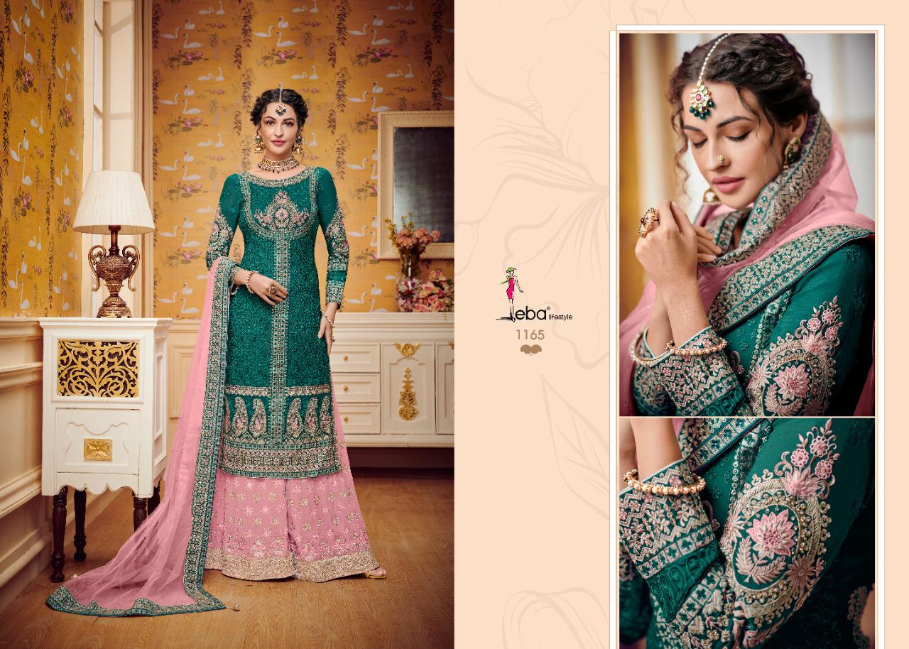 Eba Lifestyle Hurma Vol 32 Georgette Fabric With Embroidery Work Salwar Suit