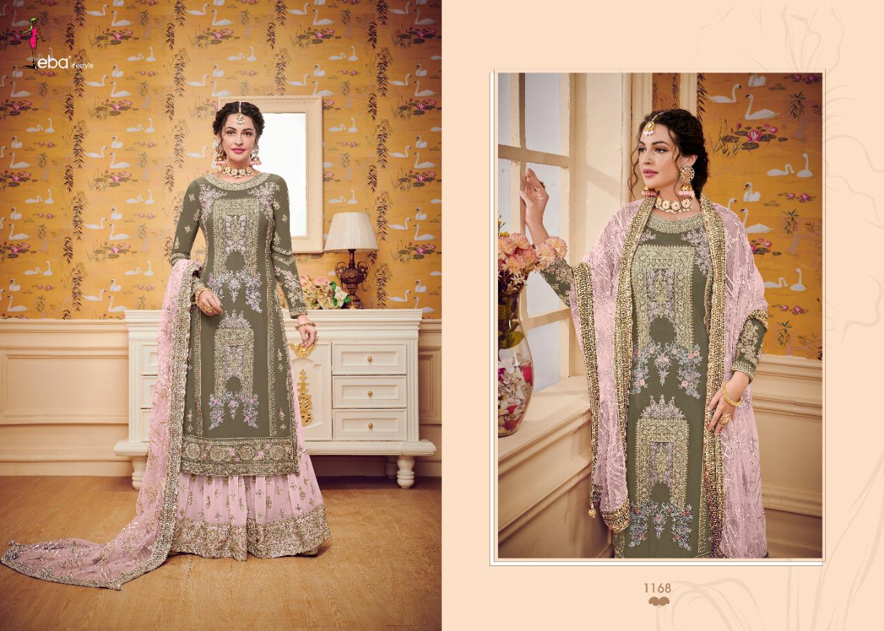 Eba Lifestyle Hurma Vol 32 Georgette Fabric With Embroidery Work Salwar Suit