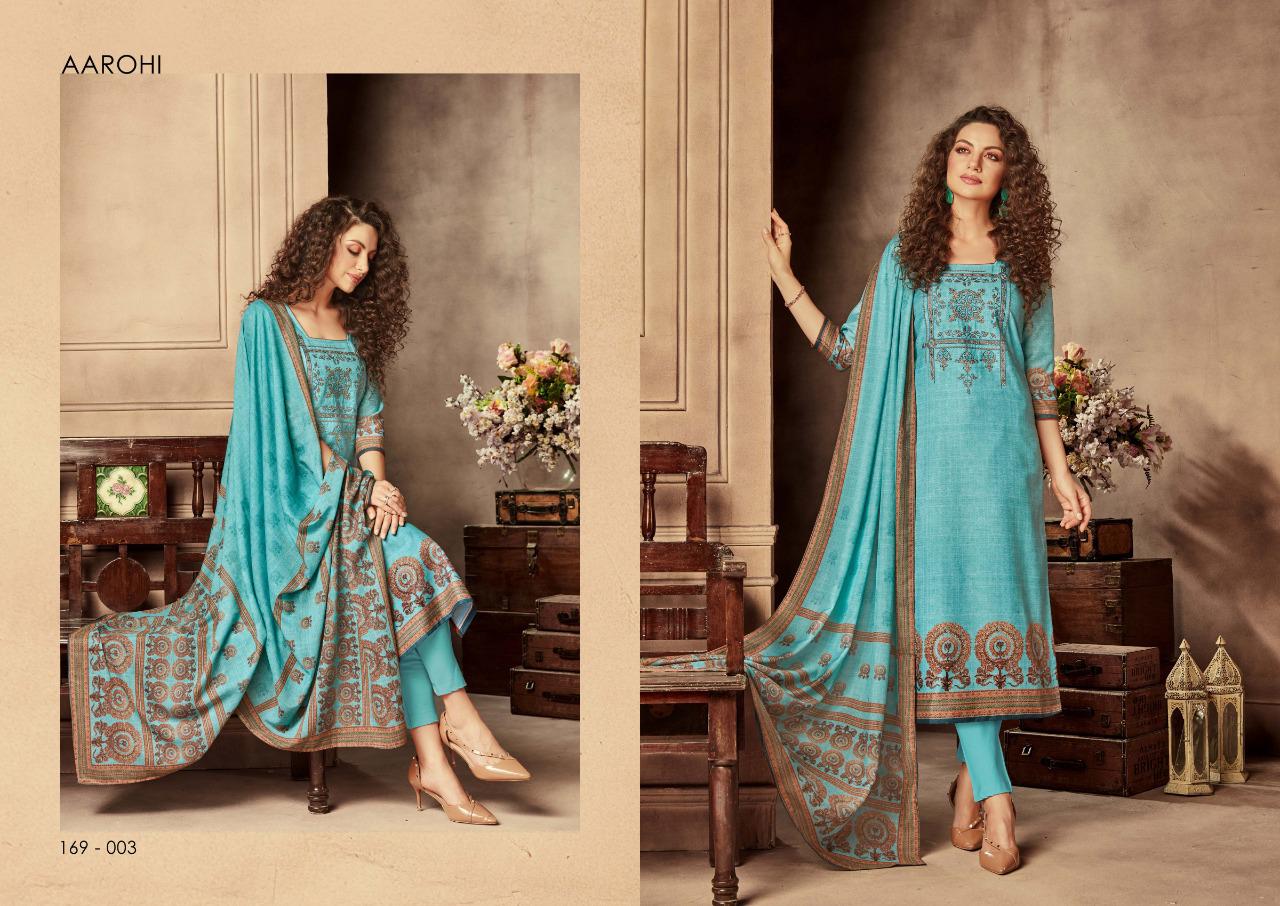 Sargam Prints Launches Aarohi Maslin Fabric With Fancy Work Salwar Suit Best Online Rate
