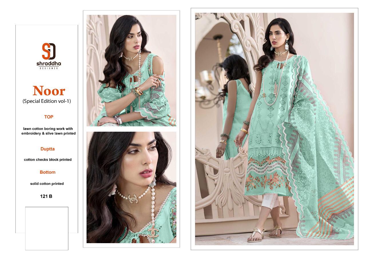 Sharaddha Designer Noor Special Edition Vol-1 Lawn Cotton Salwar Suits