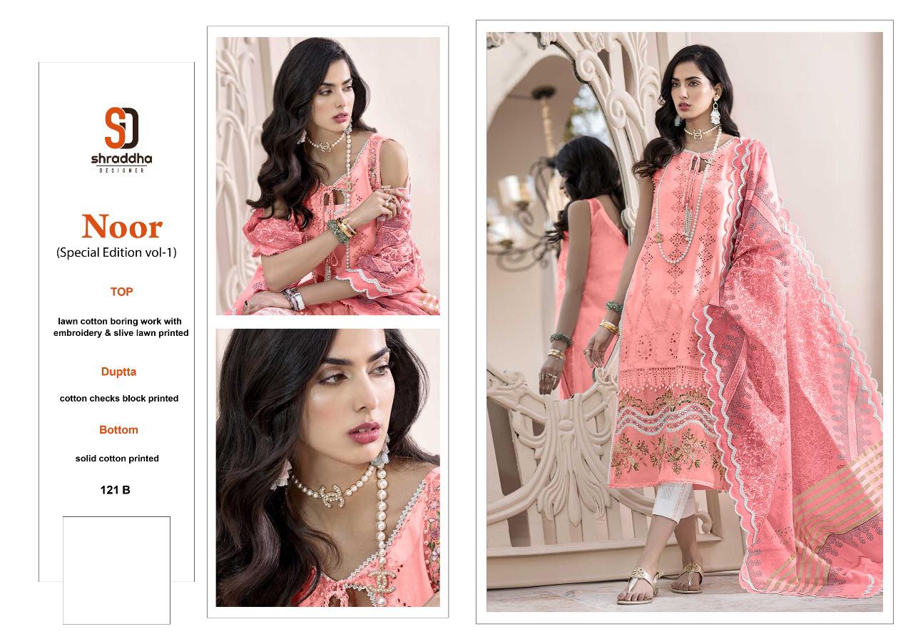 Sharaddha Designer Noor Special Edition Vol-1 Lawn Cotton Salwar Suits