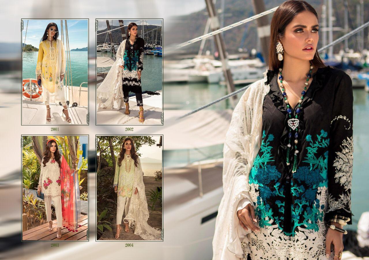 Sharaddha Designer Launched Sana Safina Vol 2 Lawn Cotton Salwar Suit