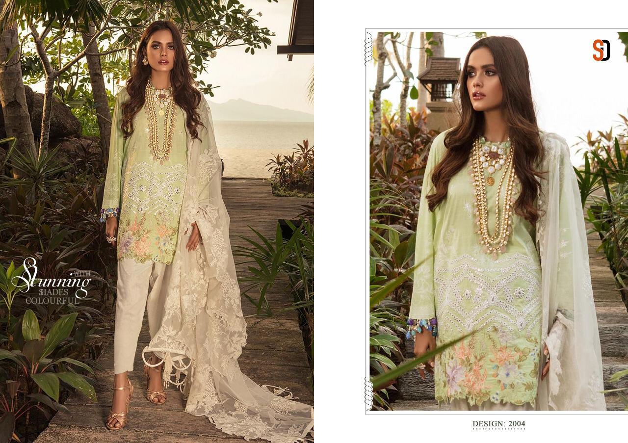 Sharaddha Designer Launched Sana Safina Vol 2 Lawn Cotton Salwar Suit