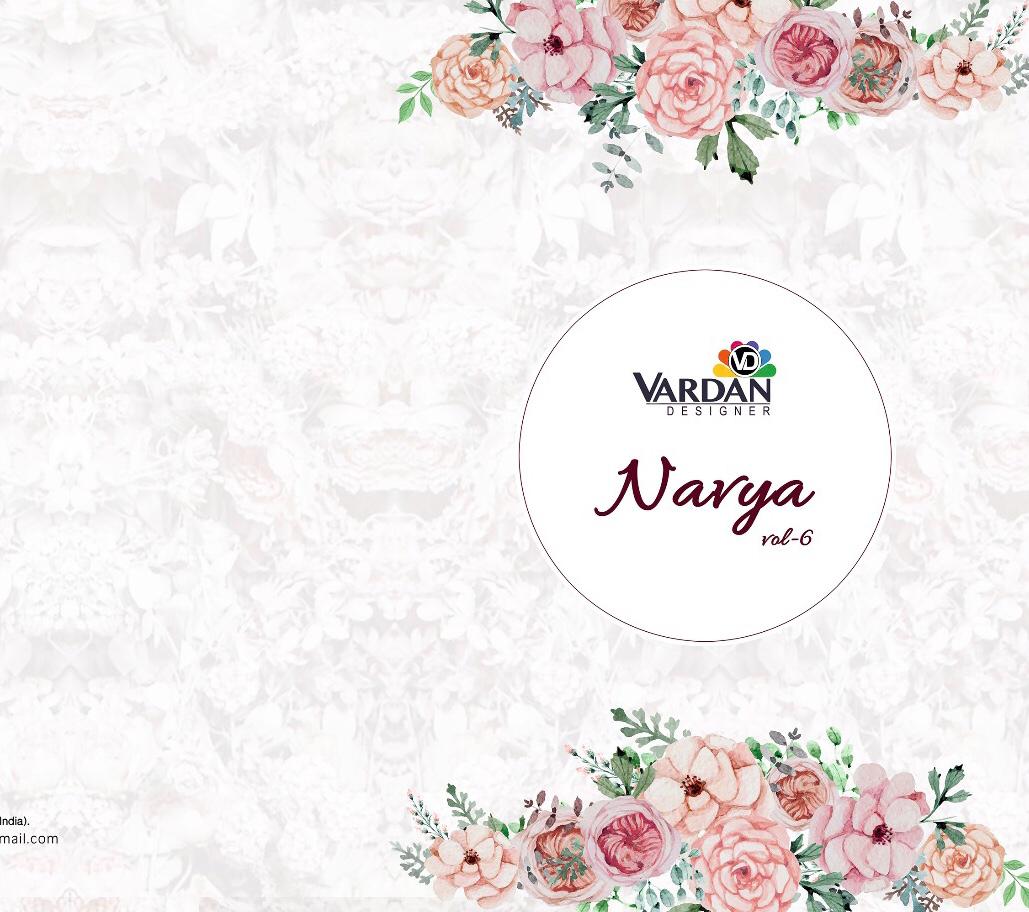Vardan Designer Presents Navya Vol 6 Banarsi Silk With Heavy Embroidery Gown Type Kurti