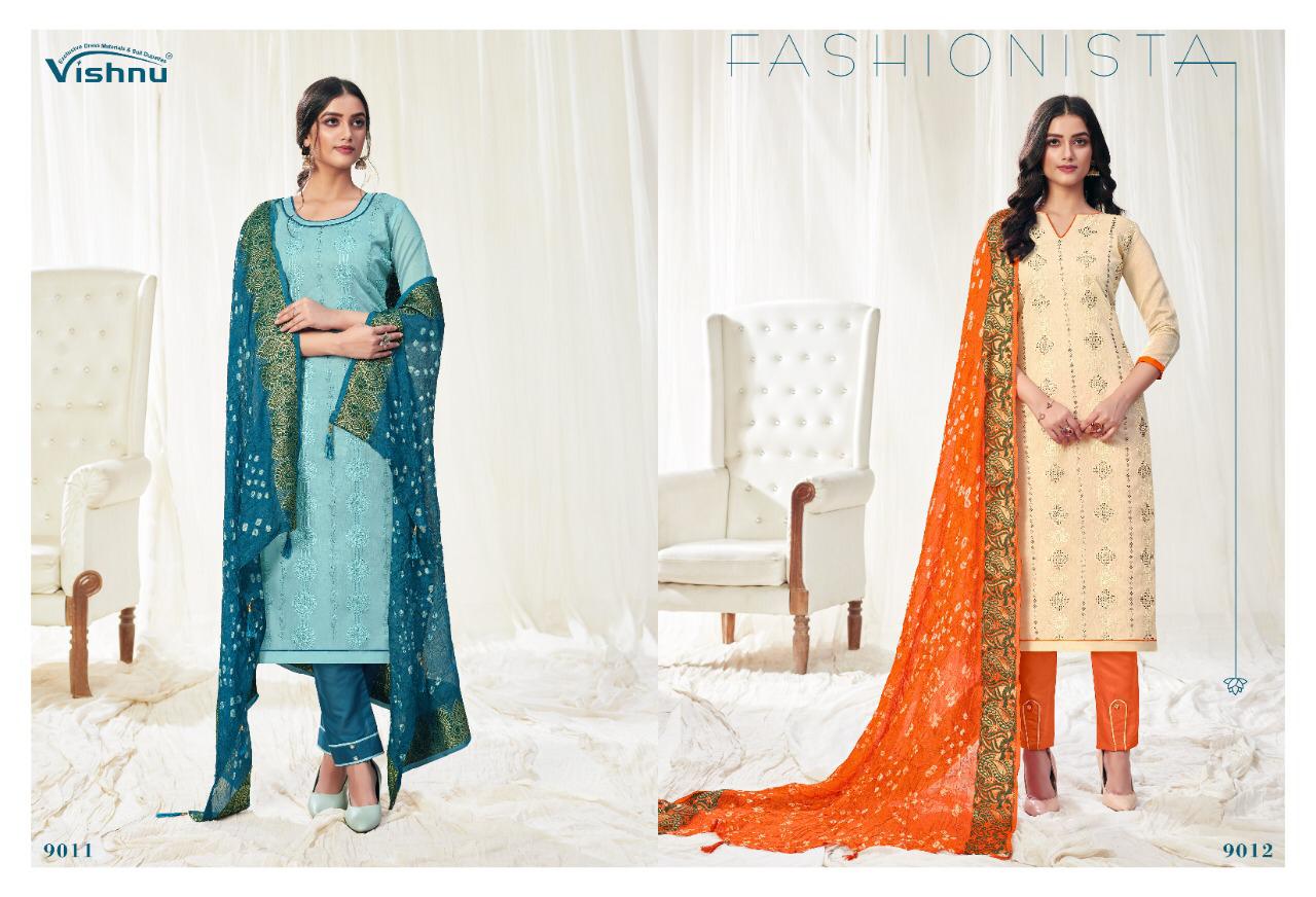 Vishnu Impex Launche Bandhej Vol 2 Modal Silk Embroidery With Daimond Work Salwar Suits