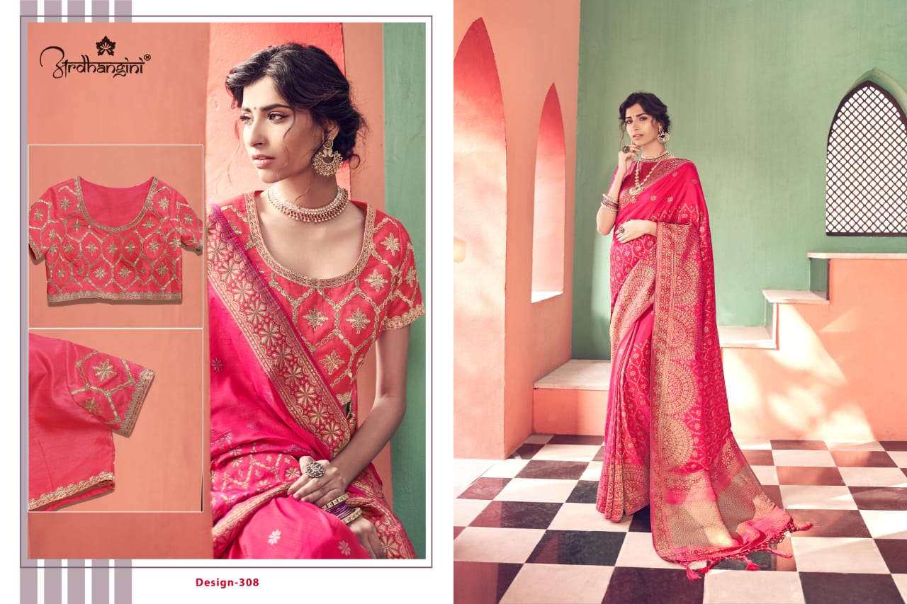 Fiona Presents Ardhangini Silk Original Fancy Banarsi Sarees