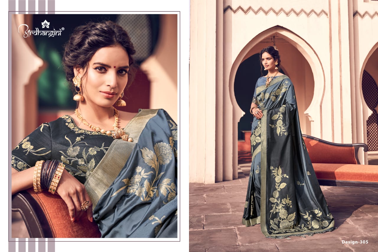 Fiona Presents Ardhangini Silk Original Fancy Banarsi Sarees