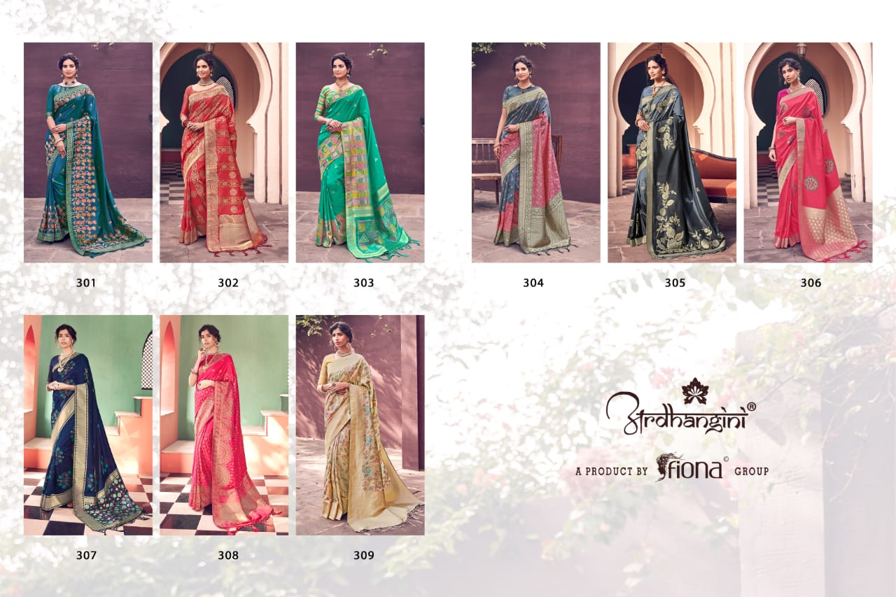 Fiona Presents Ardhangini Silk Original Fancy Banarsi Sarees