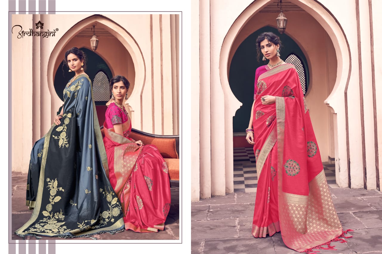 Fiona Presents Ardhangini Silk Original Fancy Banarsi Sarees