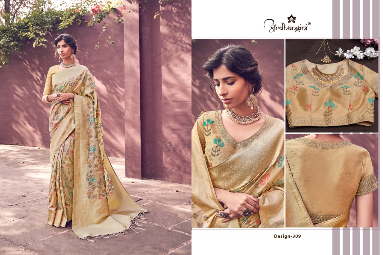 Fiona Presents Ardhangini Silk Original Fancy Banarsi Sarees