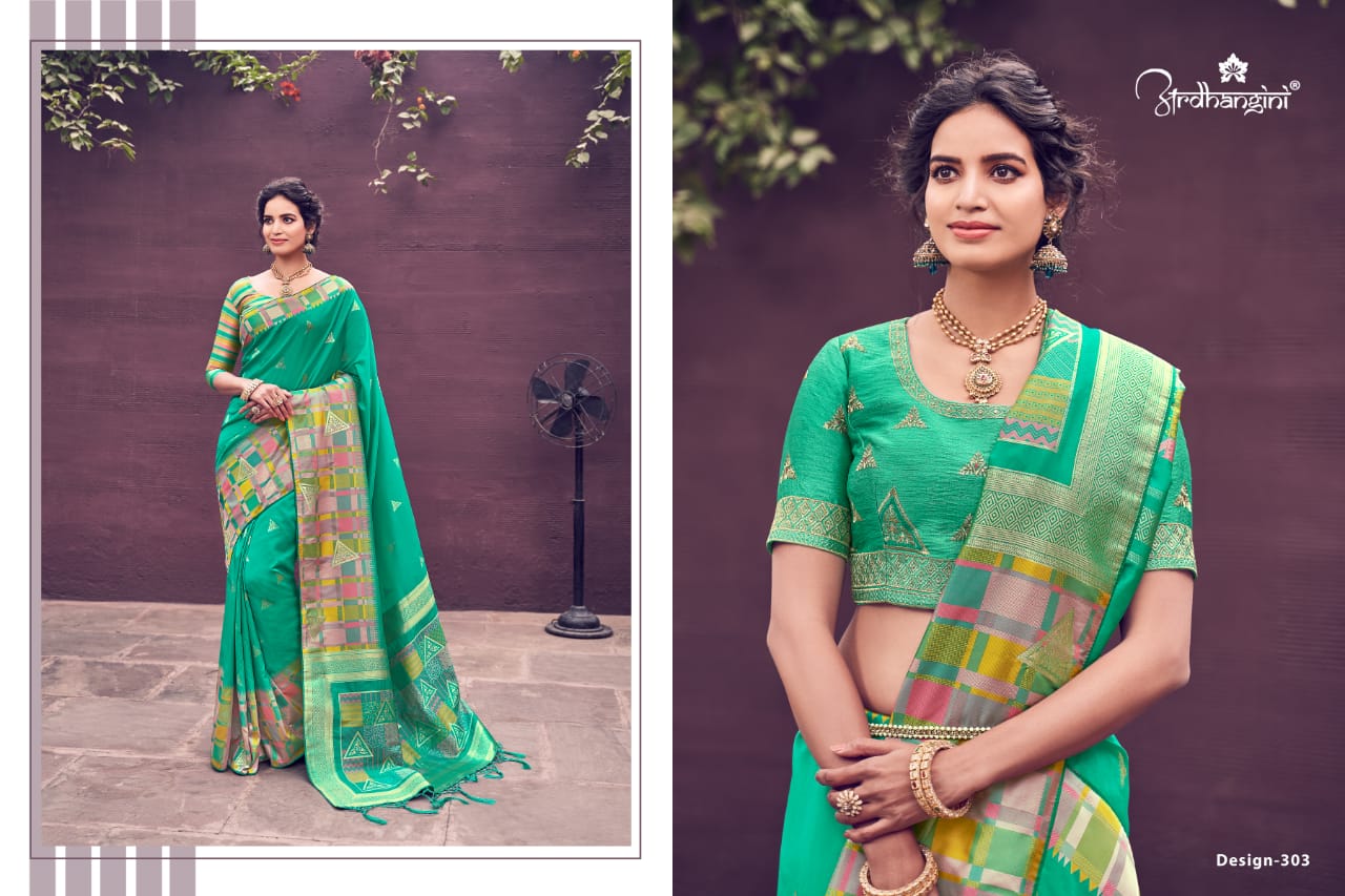 Fiona Presents Ardhangini Silk Original Fancy Banarsi Sarees