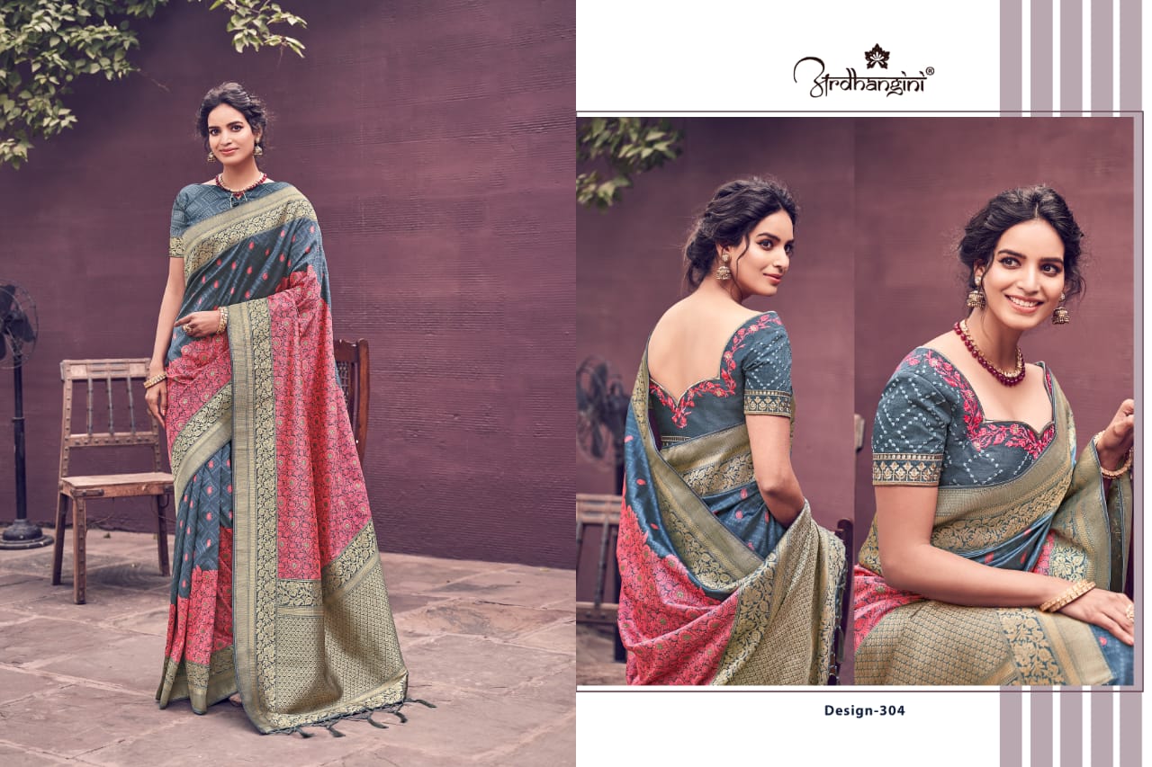 Fiona Presents Ardhangini Silk Original Fancy Banarsi Sarees