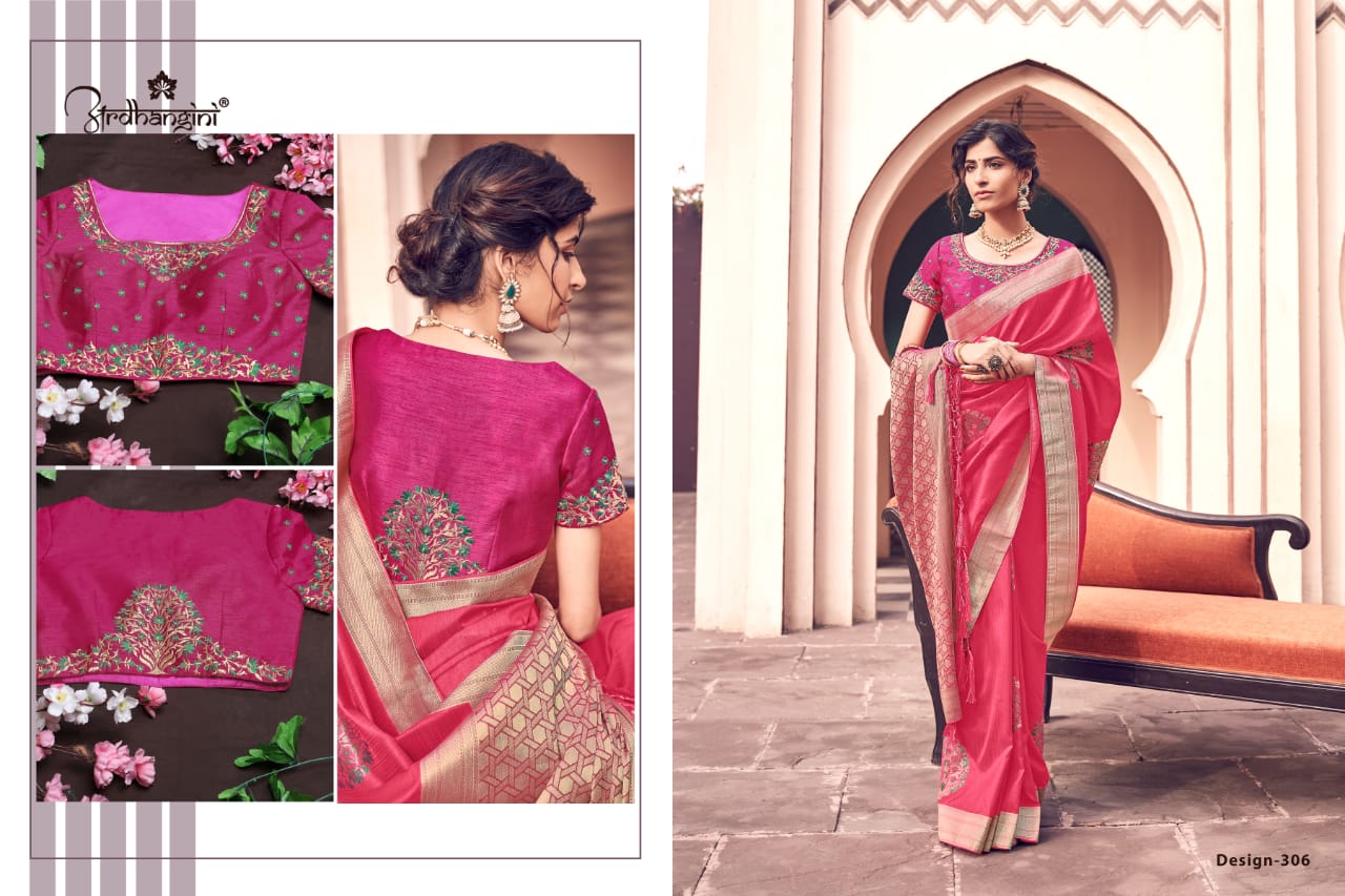 Fiona Presents Ardhangini Silk Original Fancy Banarsi Sarees