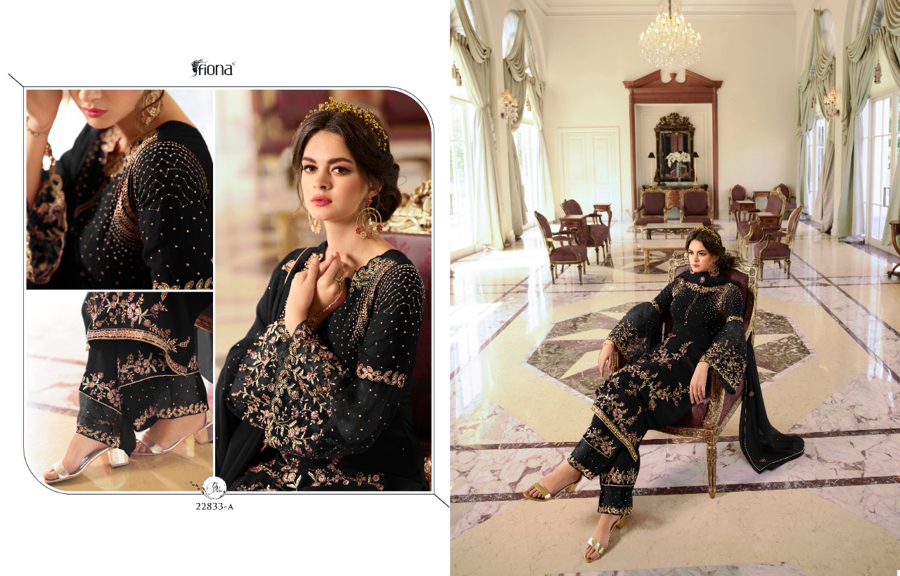 Fiona Presents Navya Heavy Georgette With Fancy Embroidery Work Salwar Kameez