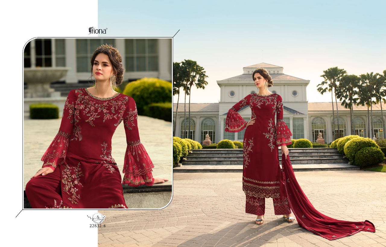 Fiona Presents Navya Heavy Georgette With Fancy Embroidery Work Salwar Kameez