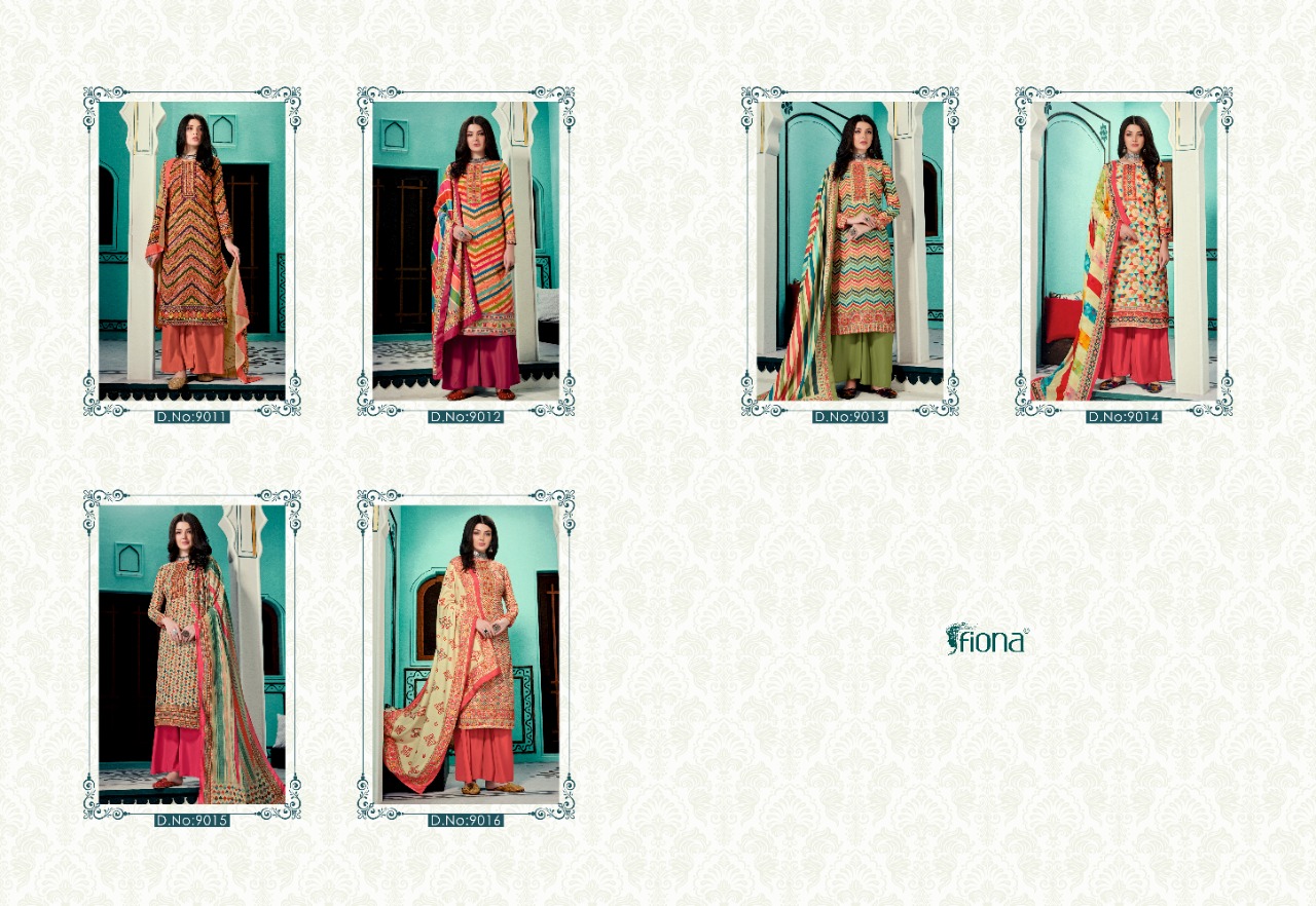 Fiona Presents Zohra Vol 3 Pashmina Digital Print Fancy Salwar Kameez