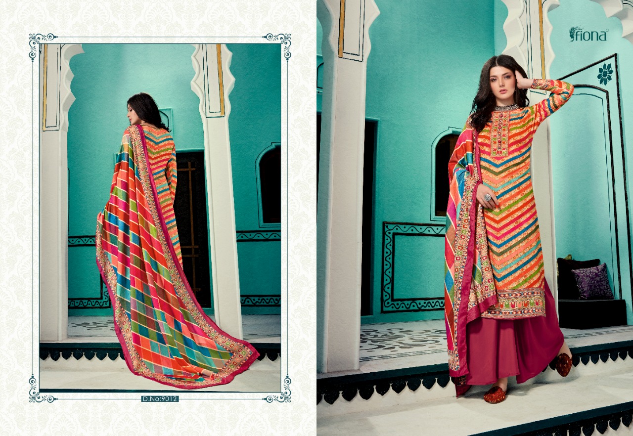 Fiona Presents Zohra Vol 3 Pashmina Digital Print Fancy Salwar Kameez