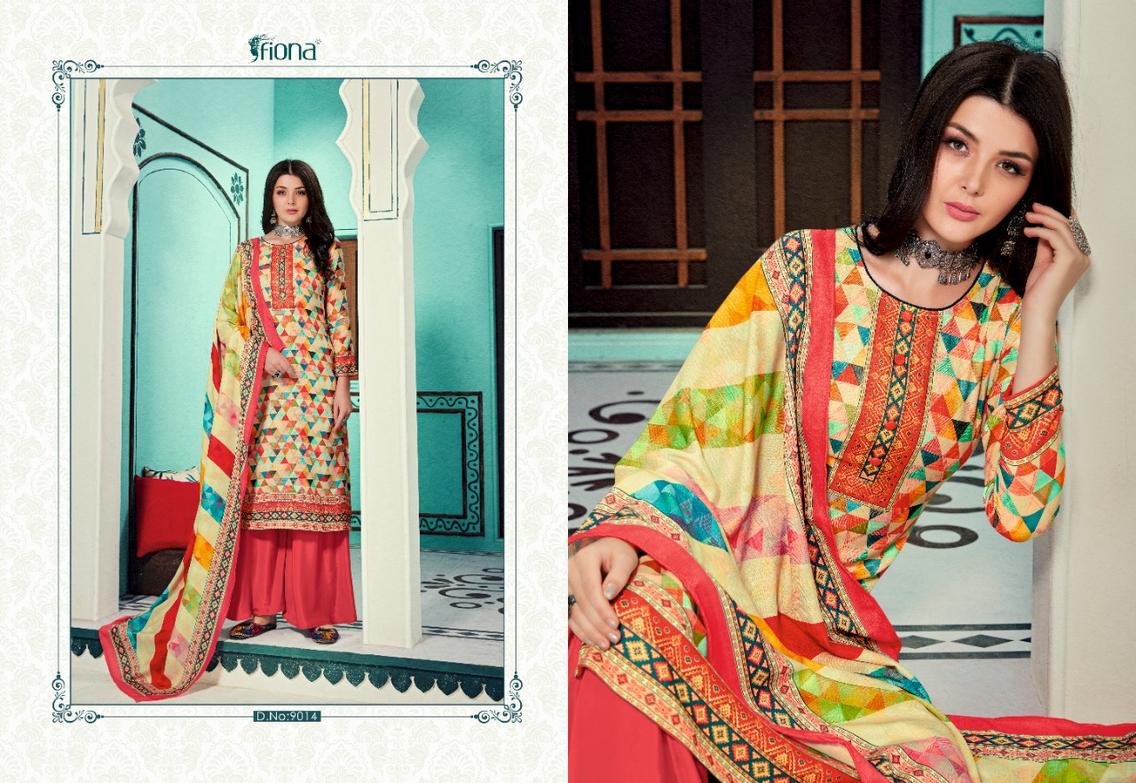 Fiona Presents Zohra Vol 3 Pashmina Digital Print Fancy Salwar Kameez