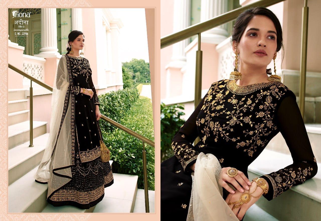 Fiona Presents Gulrang Heavy Georgette With Heavy Embroidery Designer Salwar Kameez
