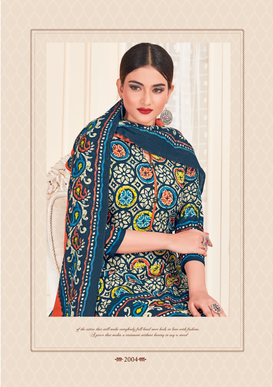 Mishri Creation Presents Batik Special Vol 2 Pure Cotton Patiyala Style Fancy Salwar Suits