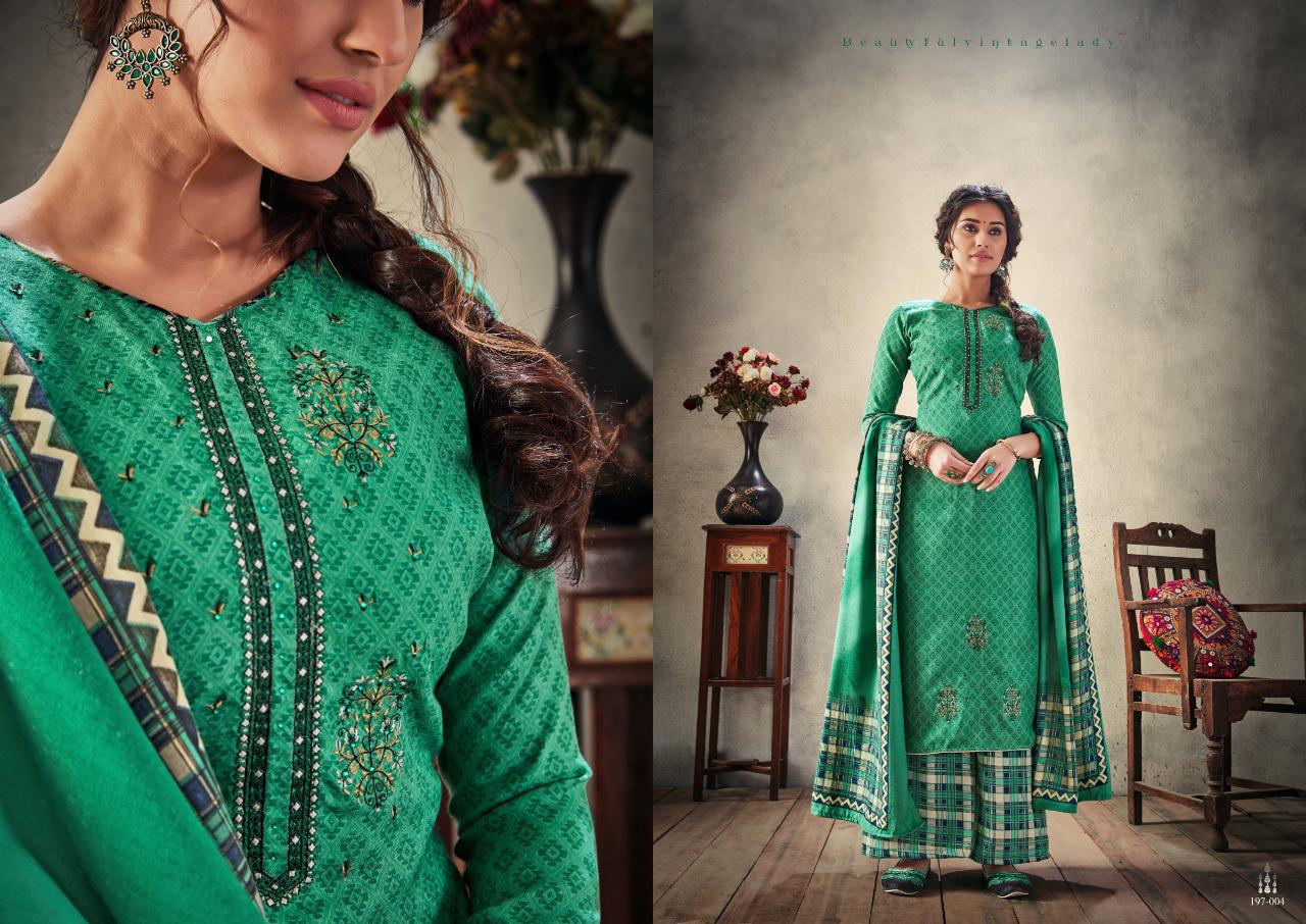 Sargam Prints Presents Mariyam Pure Pashmina Print With Embroidery Work Salwar Kameez