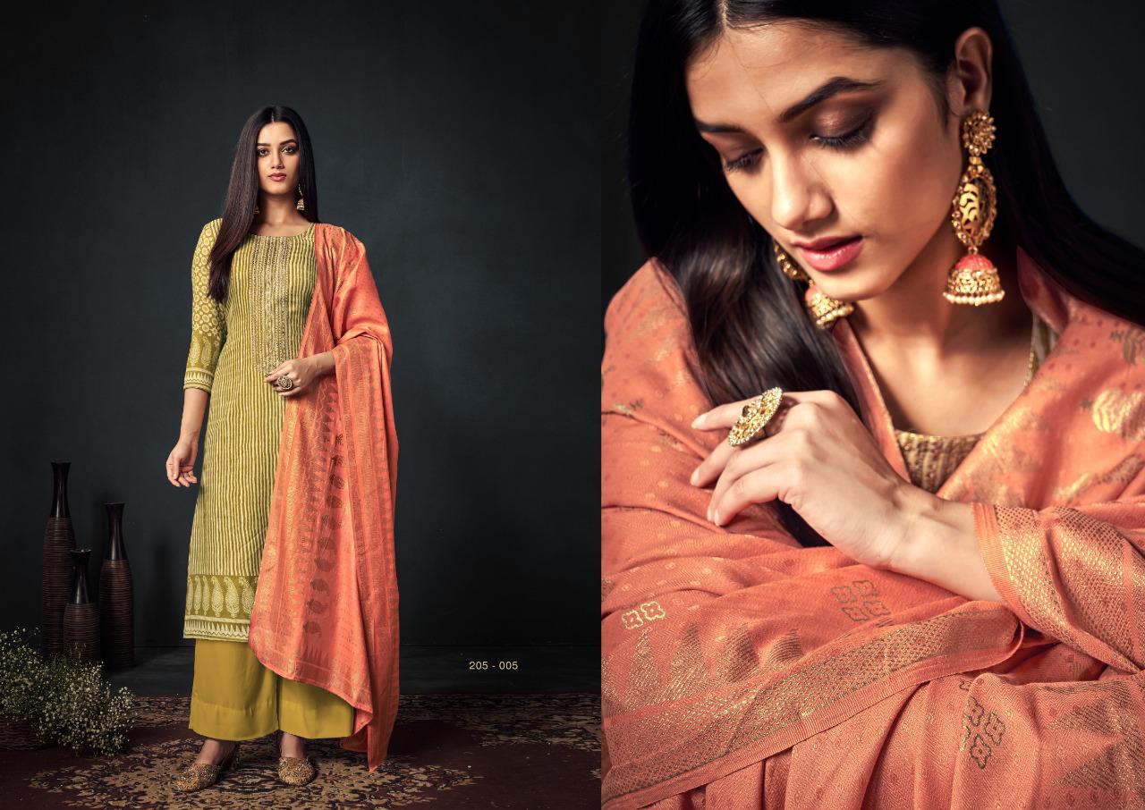 Sargam Print Presents Nigah Pure Pashmina Designer Print With Embroidery Work Salwar Kameez
