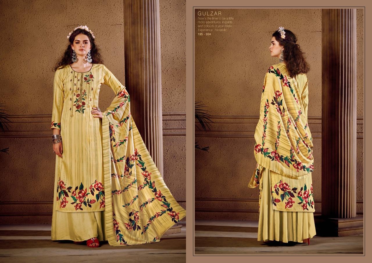 Sargam Prints Presents Gulzar Pashmina Designer Print With Embroidery Work Salwar Suits