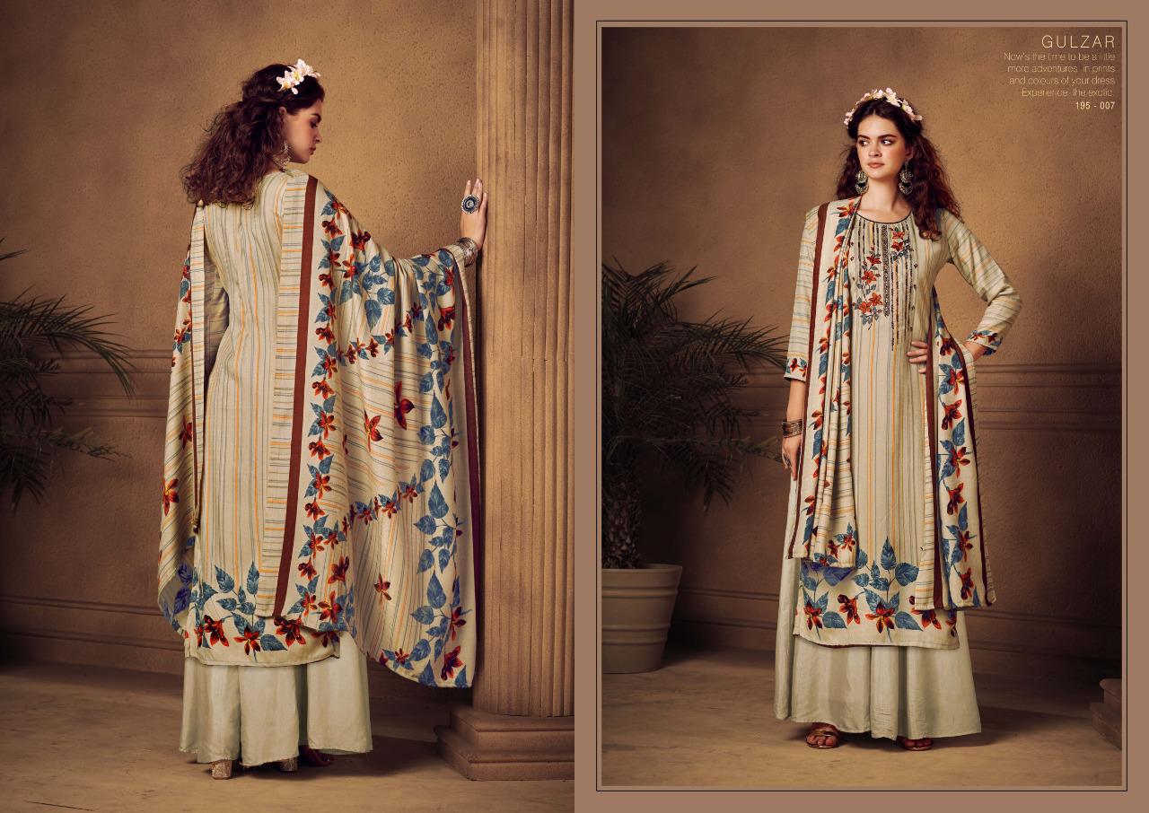 Sargam Prints Presents Gulzar Pashmina Designer Print With Embroidery Work Salwar Suits