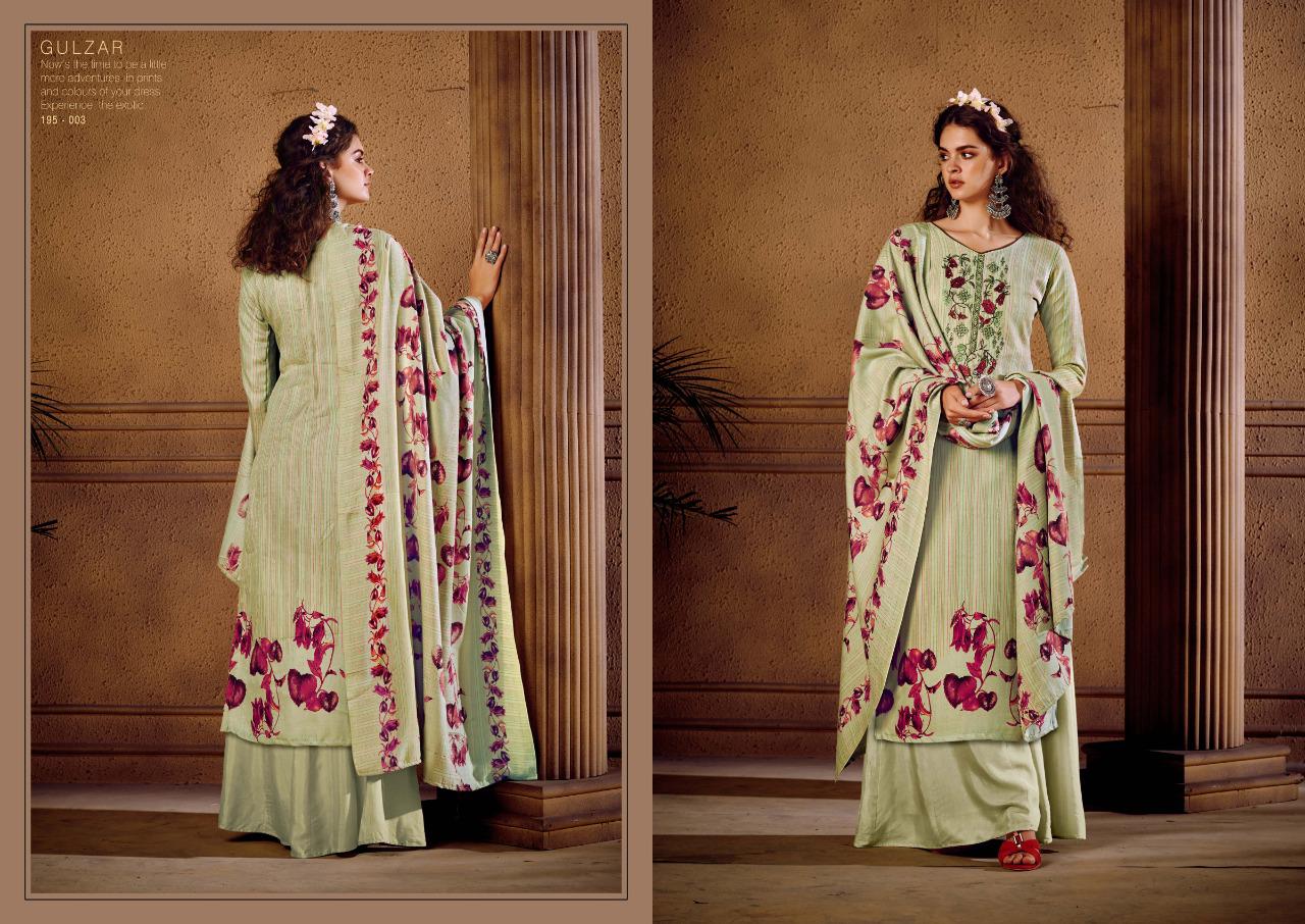 Sargam Prints Presents Gulzar Pashmina Designer Print With Embroidery Work Salwar Suits