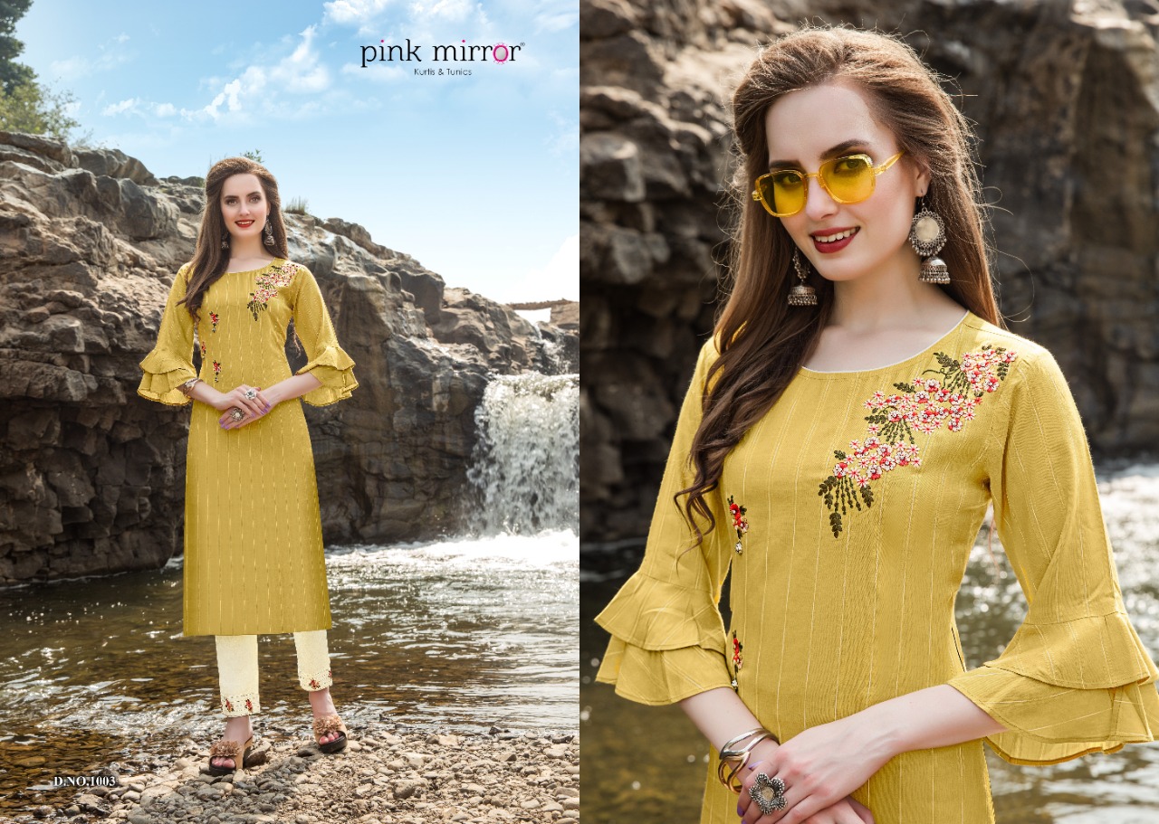 Pink Mirror Launches Vibes Viscose Kurti Collection With Cotton Pants