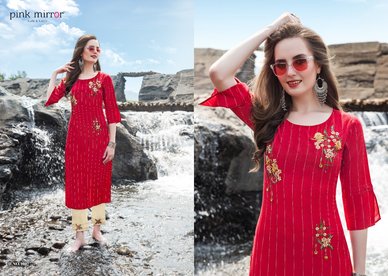 Pink Mirror Launches Vibes Viscose Kurti Collection With Cotton Pants