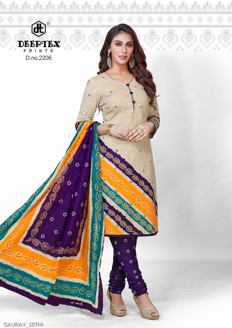 Deeptex Presents Chunari Vol 22 Pure Cotton Fancy Designer Salwar Suits