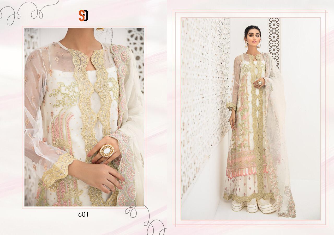 Sharaddha Designer Presents Qulamkar Heavy Butterfly Net With Heavy Embroidery Work Pakistani Suits