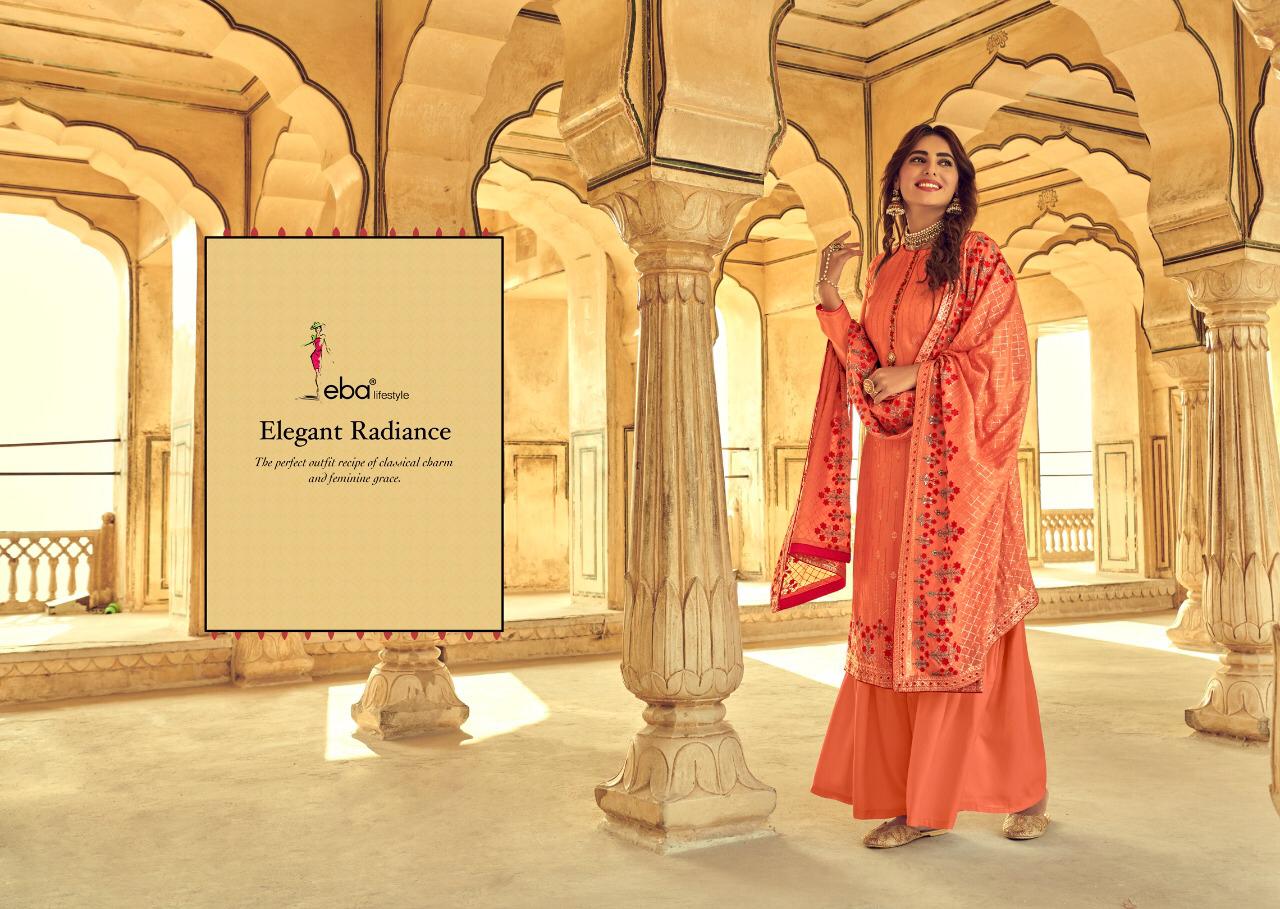 Eba Lifestyle Presents Cadbury Pure Viscose Upada Silk With Heavy Embroidery Work Salwar Kameez Wholesale Dealer Surat